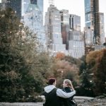 NYC Couple Under Blanket Park: A Perfect Day Out