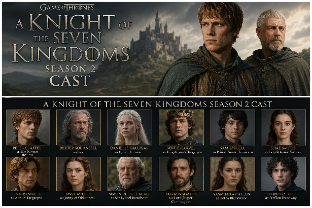 A Knight of the Seven Kingdoms season 2 cast